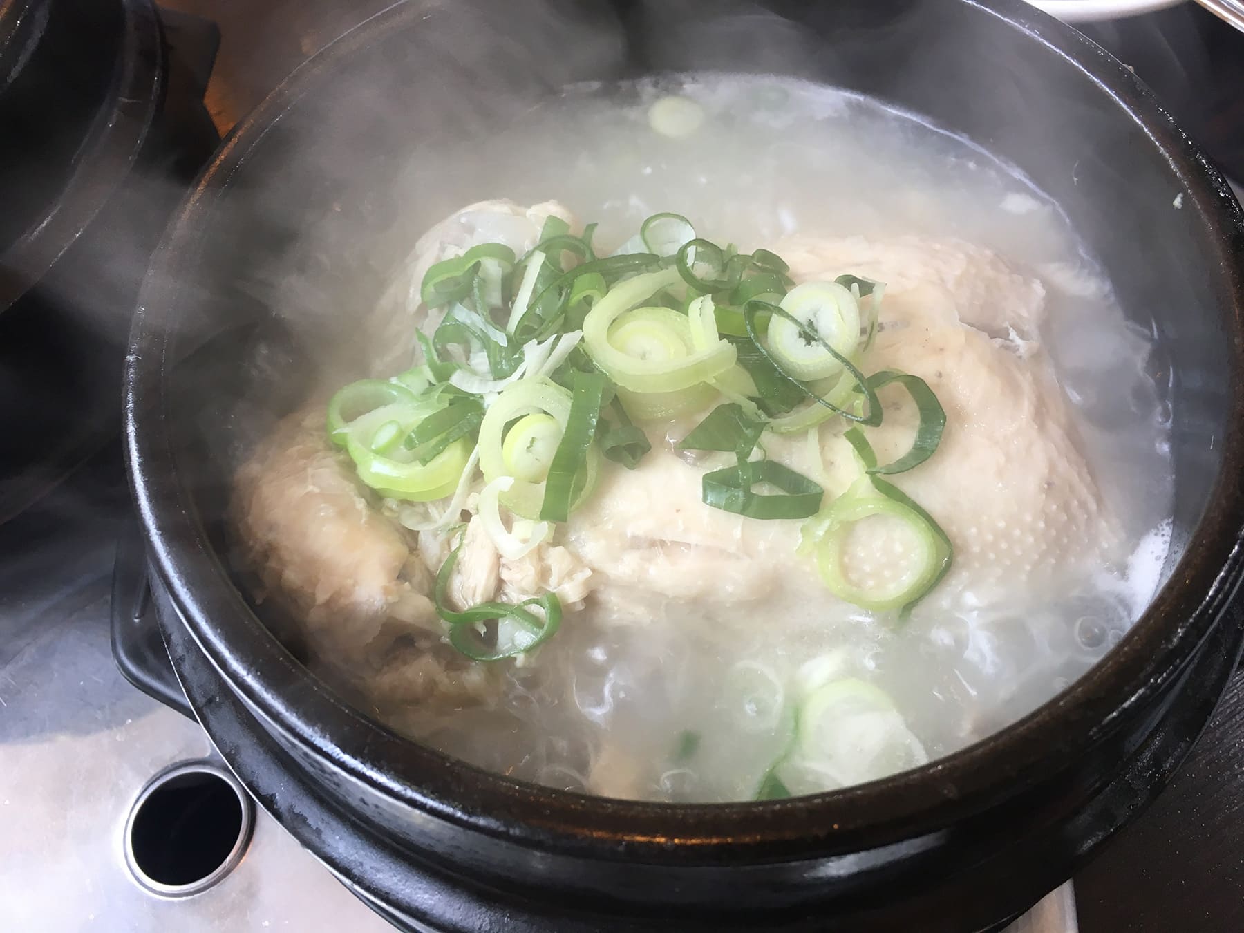 Samgyetang (Korean Ginseng Chicken Soup)