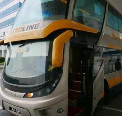 ‘Flying’ From Singapore to Kuala Lumpur (KL) on Aeroline