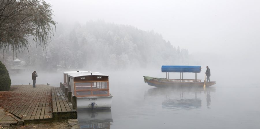 Pletna Boat on Lake Bled