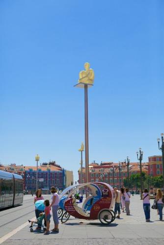 Street Lamps at Place Massena