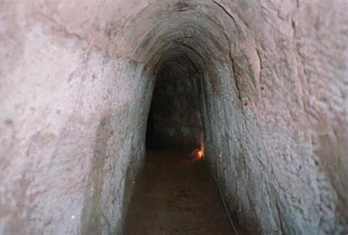 Inside a Cu Chi Tunnel