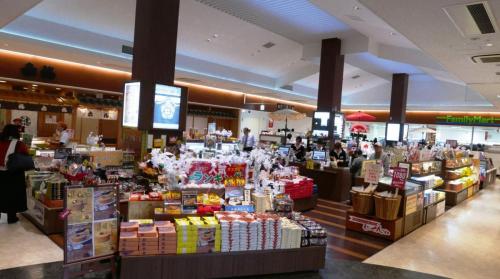 Mini-mart at rest stop in Japan
