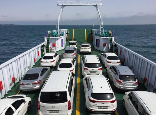 Car ferry to Udo Island