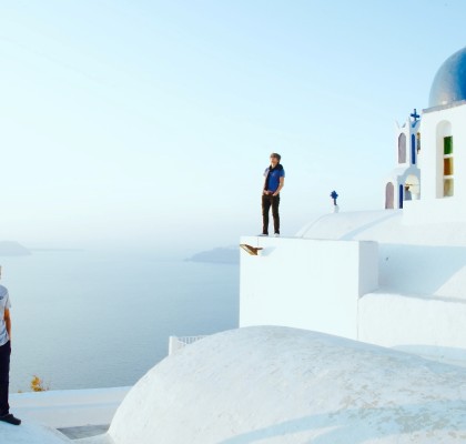 The Relaxing Island Life of Santorini